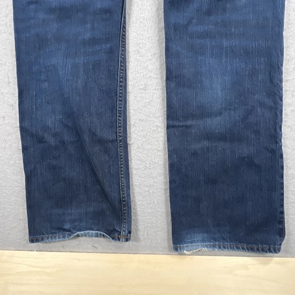 Banana Republic Mens Vintage Straight Jeans Blue Denim 36x34 859112-00